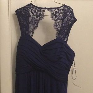 Midnight velvet gown size 14